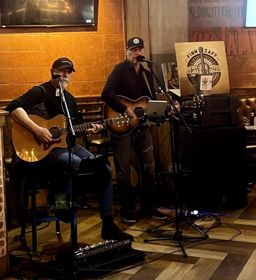 Finn & Zaff performing live